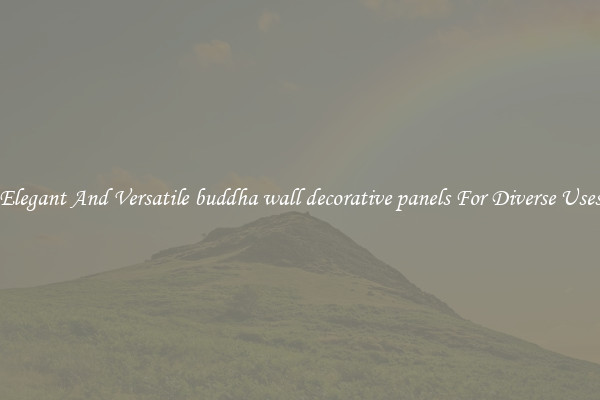 Elegant And Versatile buddha wall decorative panels For Diverse Uses