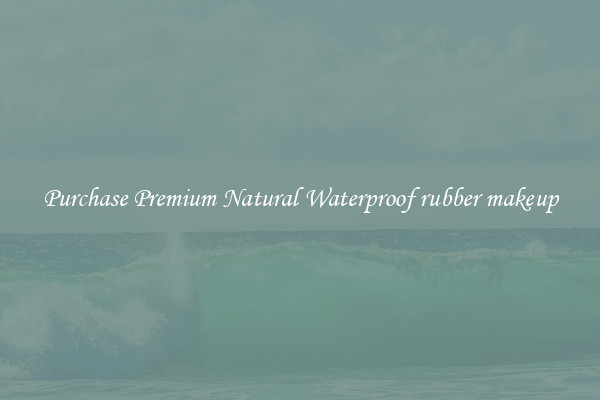 Purchase Premium Natural Waterproof rubber makeup