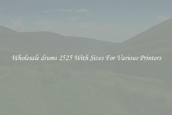 Wholesale drums 2525 With Sizes For Various Printers