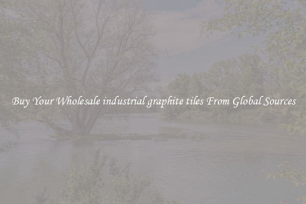 Buy Your Wholesale industrial graphite tiles From Global Sources