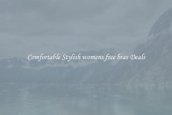 Comfortable Stylish womens free bras Deals